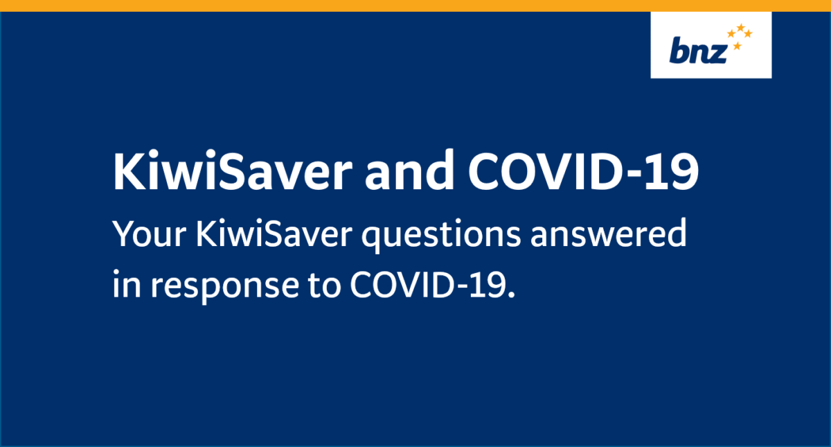 KiwiSaver and COVID-19 header image